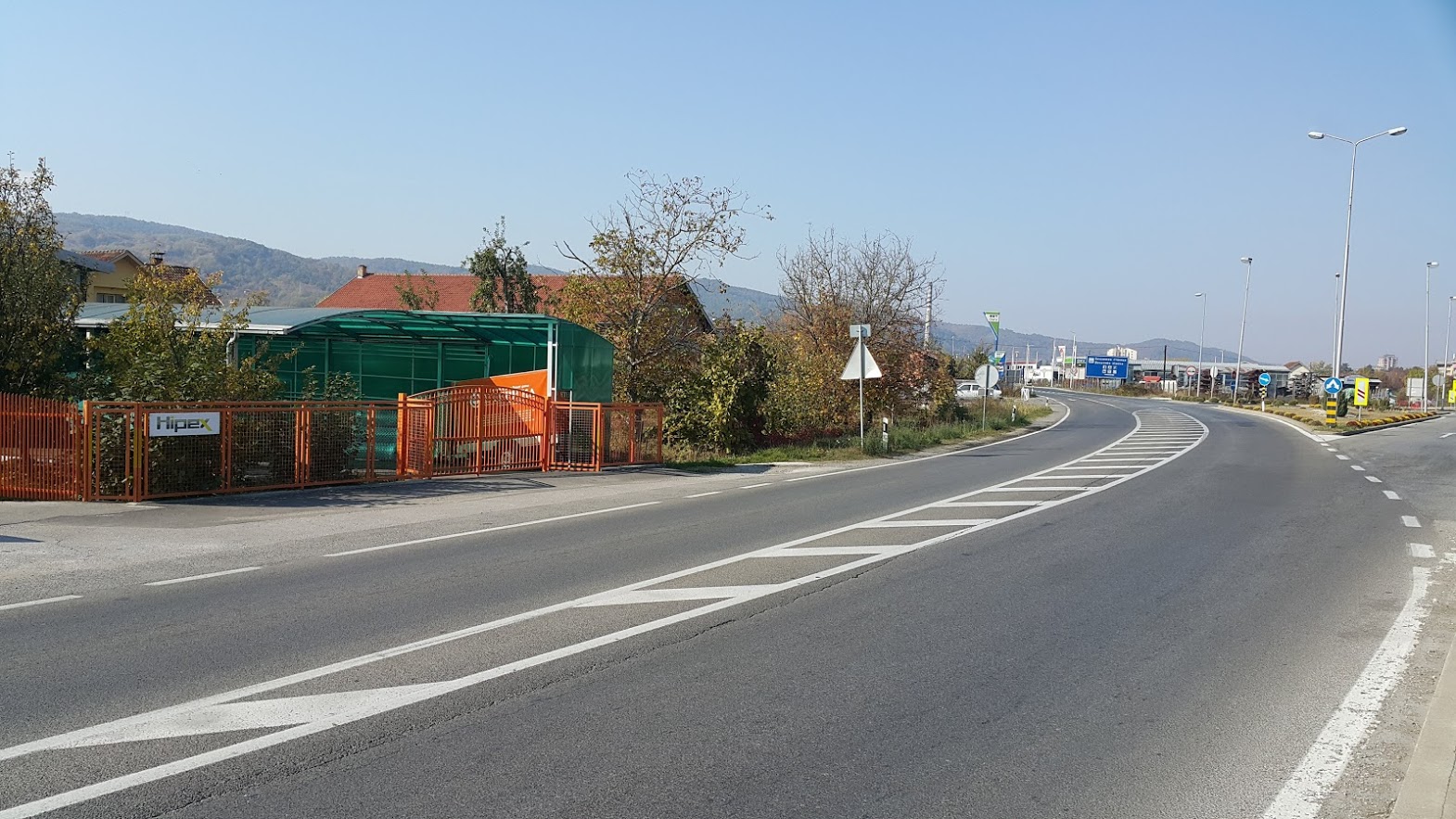 Ulaz u Hipex račva Trstenik - Kraljevo